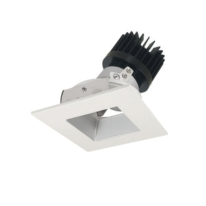 Nora Lighting - NIO-4SDSQ27XHZMPW/HL - Adjustable Trim - Rec Iolite - Haze Reflector / Matte Powder White Flange