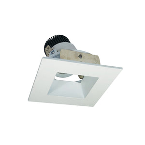 Nora Lighting - NIO-4SDSQ27XMPW/10 - Adjustable Trim - Rec Iolite - Matte Powder White Reflector / Matte Powder White Flange