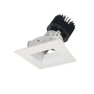 Nora Lighting - NIO-4SDSQ27XMPW/HL - Adjustable Trim - Rec Iolite - Matte Powder White Reflector / Matte Powder White Flange