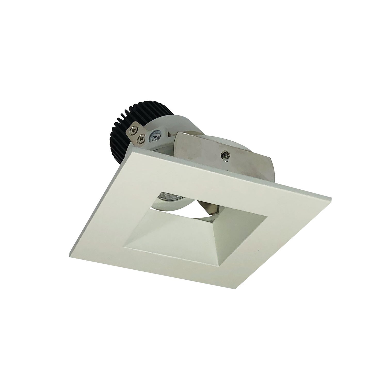 Nora Lighting - NIO-4SDSQ27XWW/10 - Adjustable Trim - Rec Iolite - White Reflector / White Flange