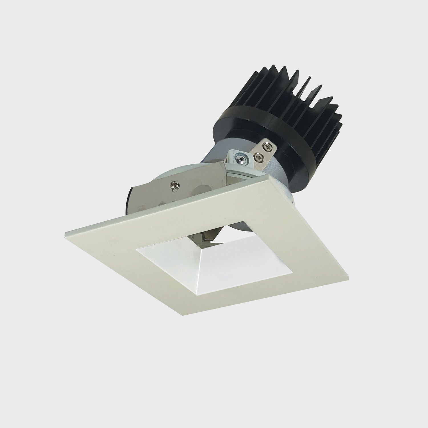 Nora Lighting - NIO-4SDSQ27XWW/HL - Adjustable Trim - Rec Iolite - White Reflector / White Flange