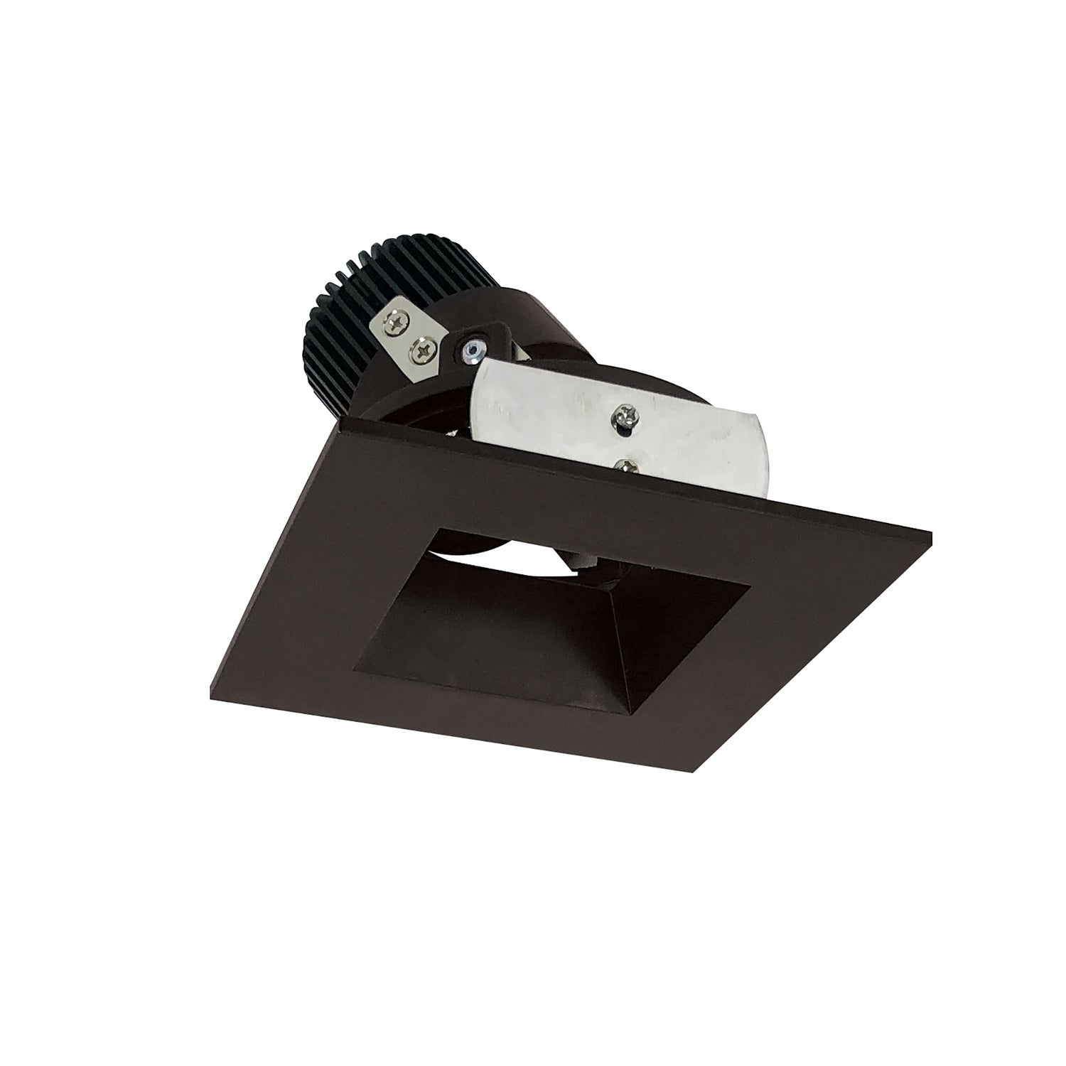 Nora Lighting - NIO-4SDSQ50XBZ - Adjustable Trim - Rec Iolite - Bronze Reflector / Bronze Flange