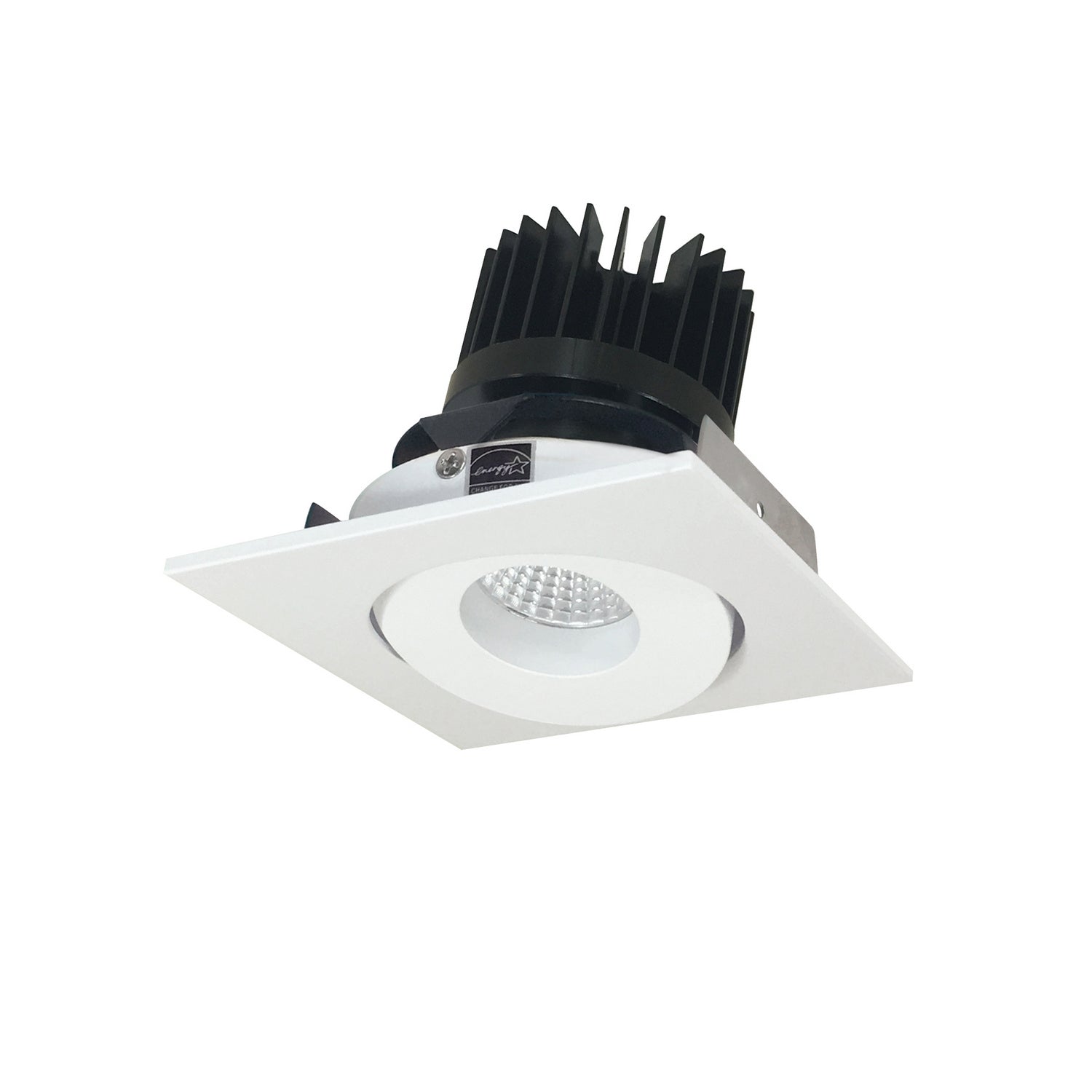 Nora Lighting - NIO-4SG30XMPW/HL - Adjustable Trim - Rec Iolite - Matte Powder White