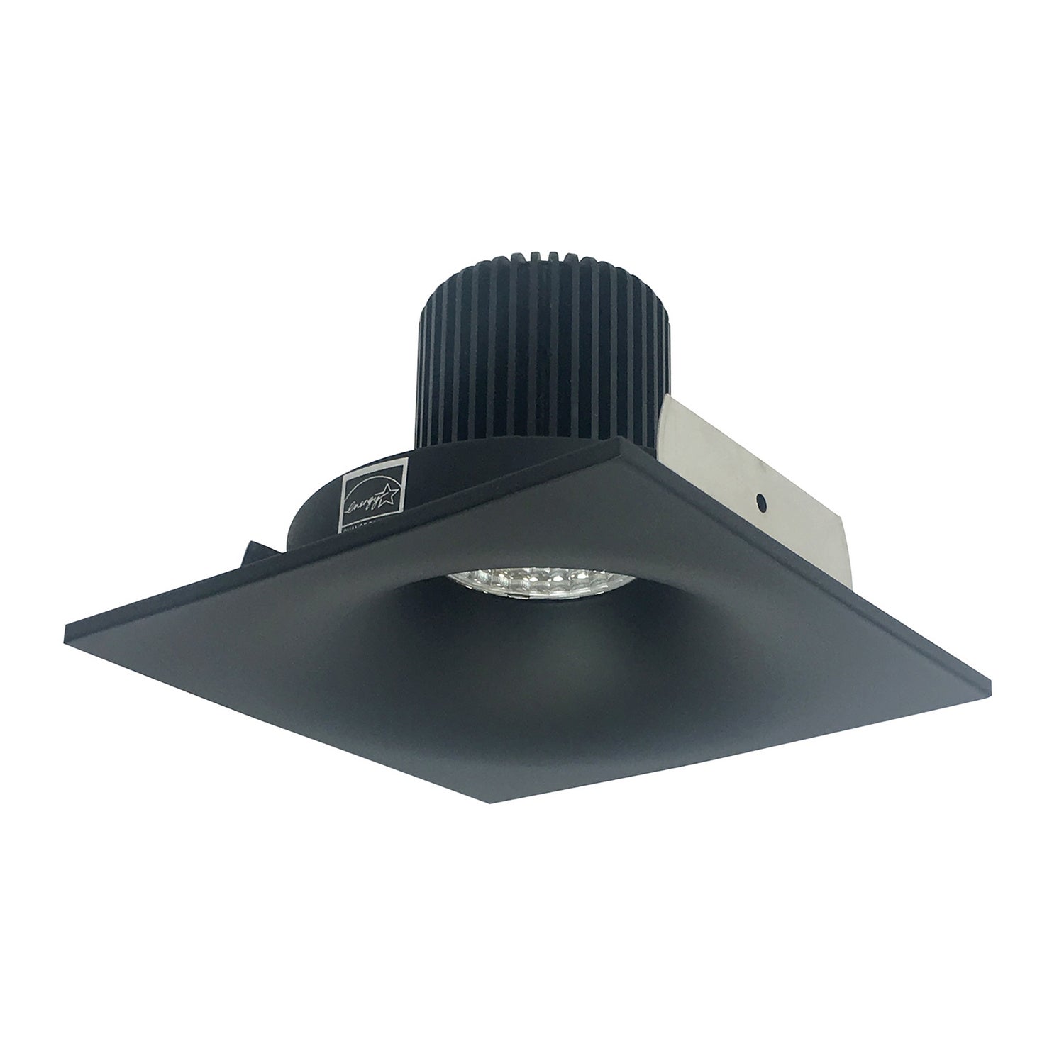 Nora Lighting - NIO-4SNB27XBB/10 - 4" Square Bullnose, - Rec Iolite - Black