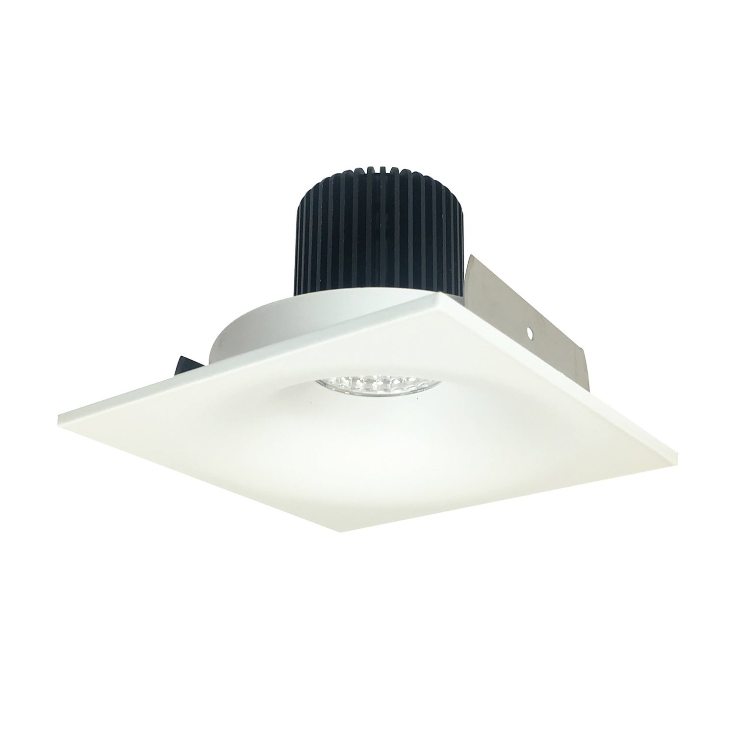 Nora Lighting - NIO-4SNB27XMPW/10 - 4" Square Bullnose, - Rec Iolite - Matte Powder White