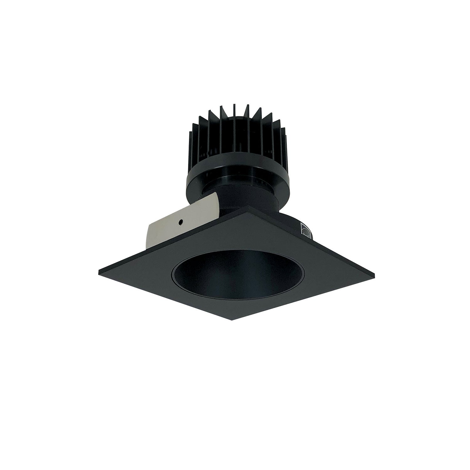 Nora Lighting - NIO-4SNDC27XBB/HL - Non-Adjustable Trim - Rec Iolite - Black Reflector / Black Flange