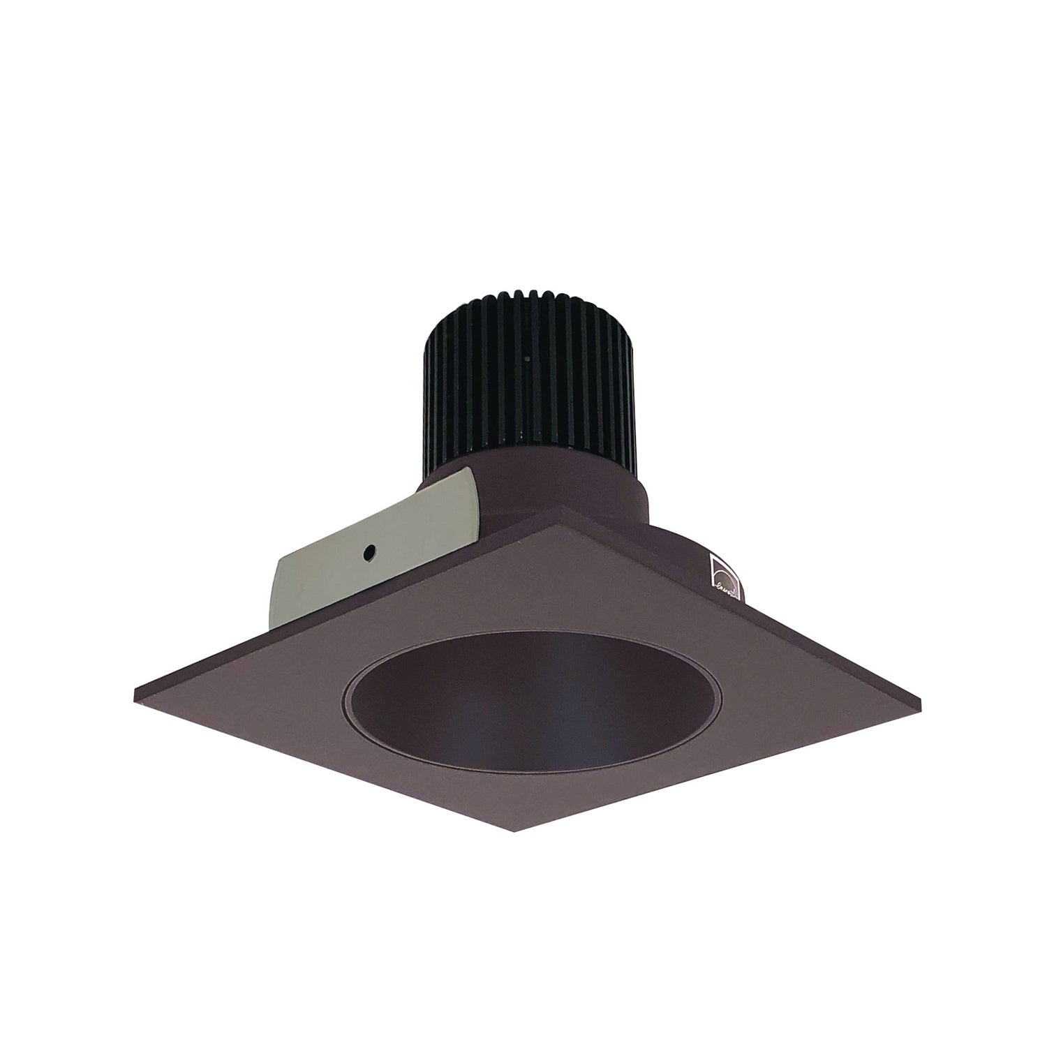 Nora Lighting - NIO-4SNDC27XBZ/10 - 4" Sq. Deep Cone Regress, - Rec Iolite - Bronze Reflector / Bronze Flange