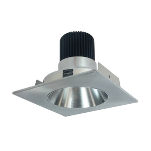 Nora Lighting - NIO-4SNDC30XNN/10 - 4" Sq. Deep Cone Regress, - Rec Iolite - Natural Metal Reflector / Natural Metal Flange