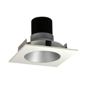 Nora Lighting - NIO-4SNDC50XHW - 4" Sq. Deep Cone Regress - Rec Iolite - Haze Reflector / White Flange