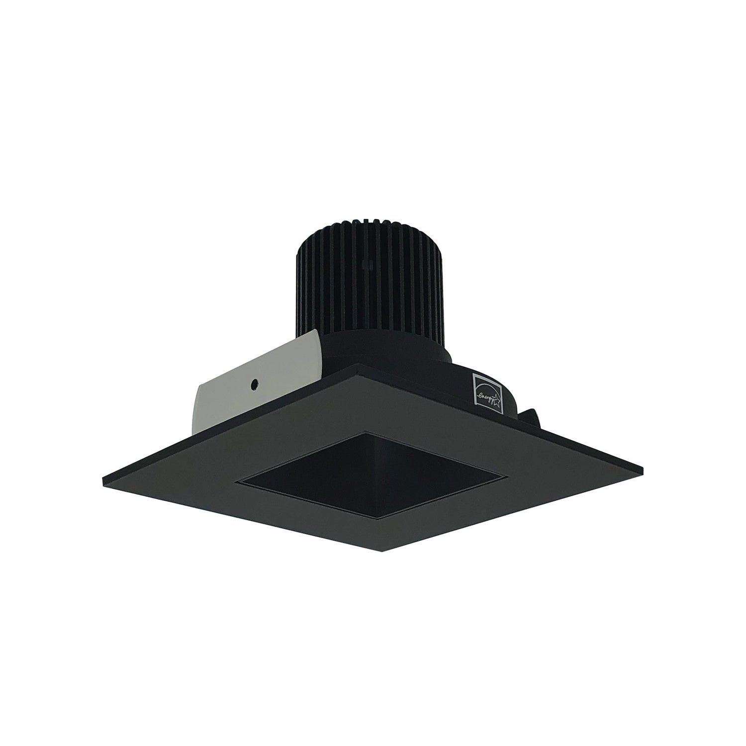 Nora Lighting - NIO-4SNDSQ27XBB/10 - 4" Square Deep Square Regress, - Rec Iolite - Black Reflector / Black Flange