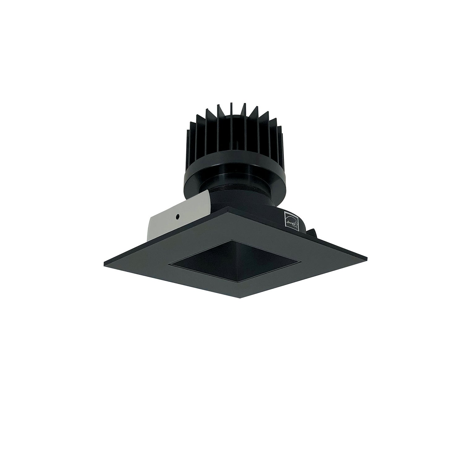 Nora Lighting - NIO-4SNDSQ27XBB/HL - Non-Adjustable Trim - Rec Iolite - Black Reflector / Black Flange