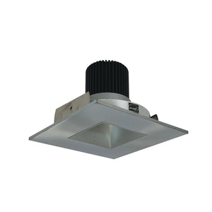 Nora Lighting - NIO-4SNDSQ27XHN/10 - 4" Square Deep Square Regress, - Rec Iolite - Haze Reflector / Natural Metal Flange