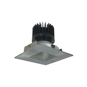 Nora Lighting - NIO-4SNDSQ27XHN/HL - Non-Adjustable Trim - Rec Iolite - Haze Reflector / Natural Metal Flange