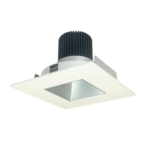 Nora Lighting - NIO-4SNDSQ27XHW/10 - 4" Square Deep Square Regress, - Rec Iolite - Haze Reflector / White Flange