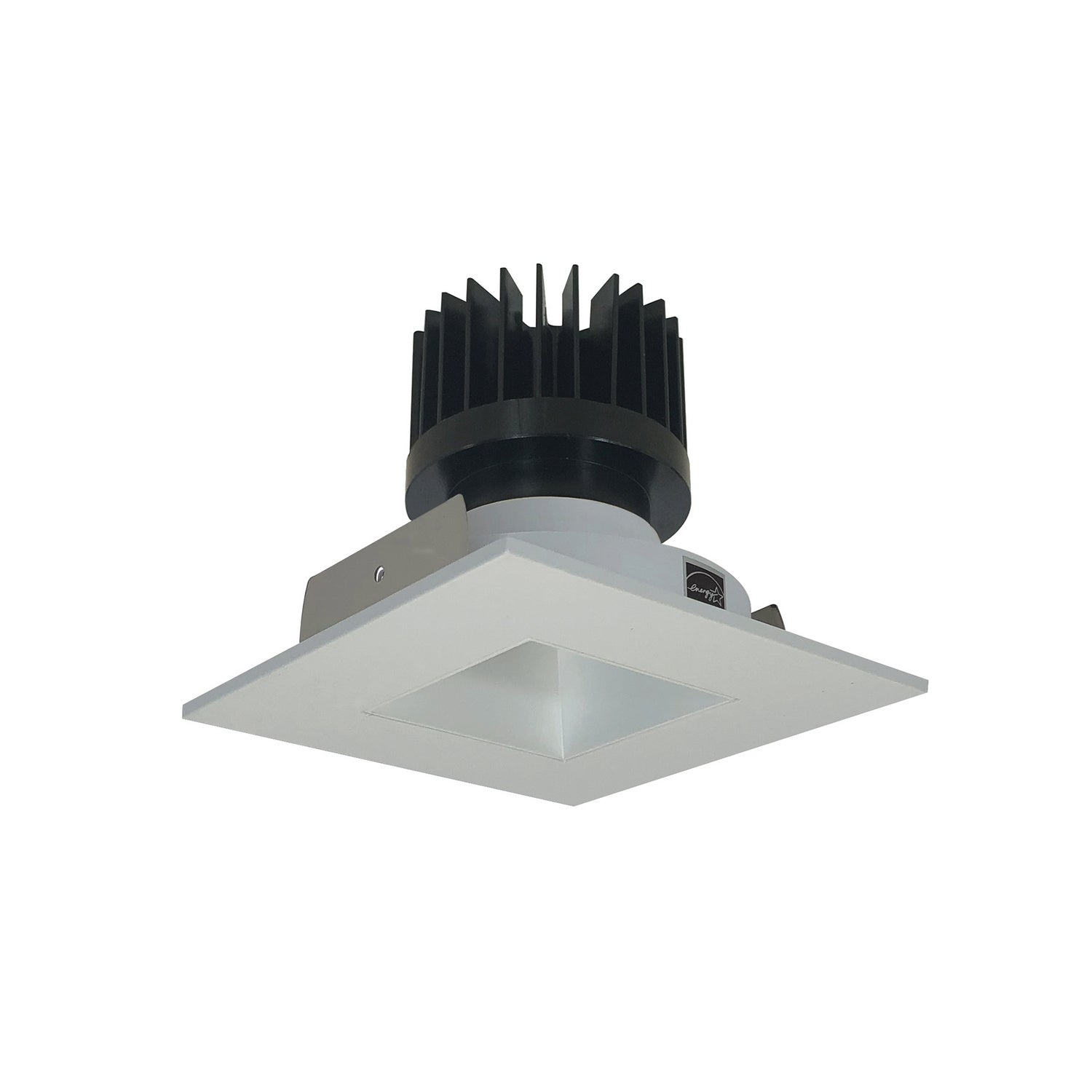 Nora Lighting - NIO-4SNDSQ27XWW/HL - Non-Adjustable Trim - Rec Iolite - White Reflector / White Flange