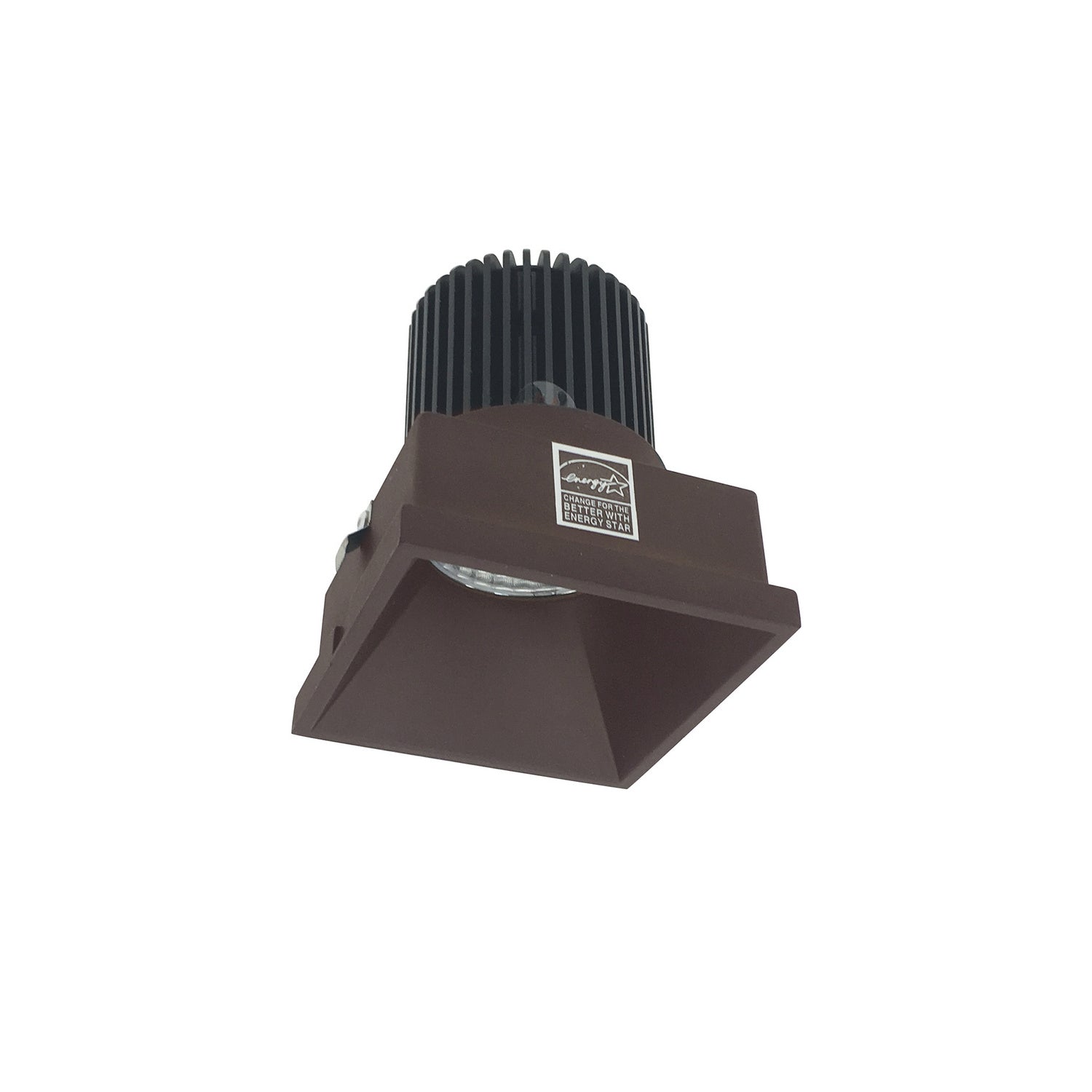 Nora Lighting - NIO-4STLNDC30XBZ/10 - 4" Sq. Trimless Deep Reg. Cone, - Rec Iolite - Bronze