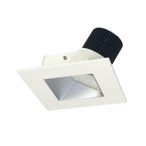 Nora Lighting - NIO-4SW27XHW/10 - Non-Adjustable Trim - Rec Iolite - Haze Reflector / White Flange