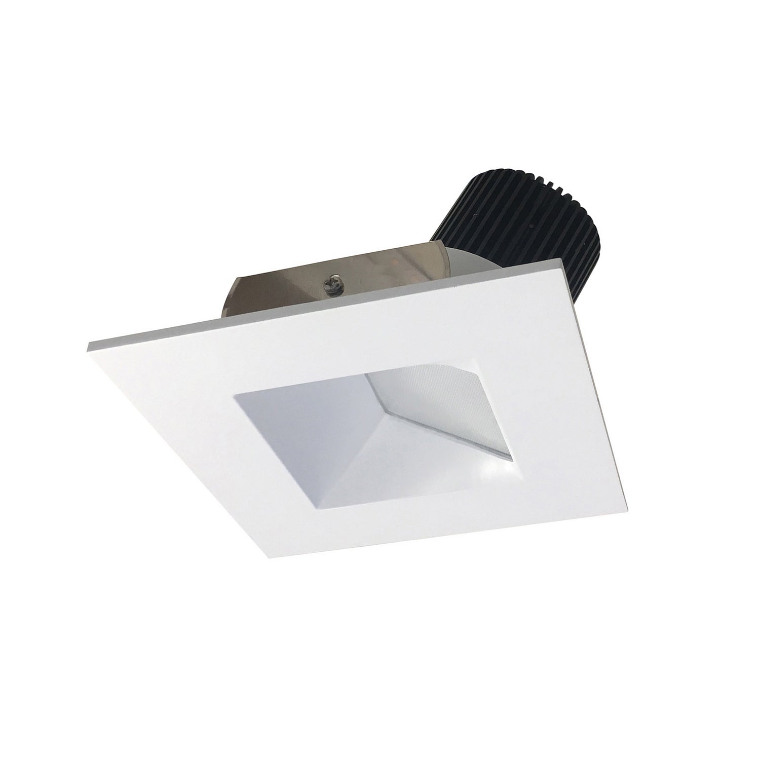 Nora Lighting - NIO-4SW27XMPW/10 - Non-Adjustable Trim - Rec Iolite - Matte Powder White Reflector / Matte Powder White Flange