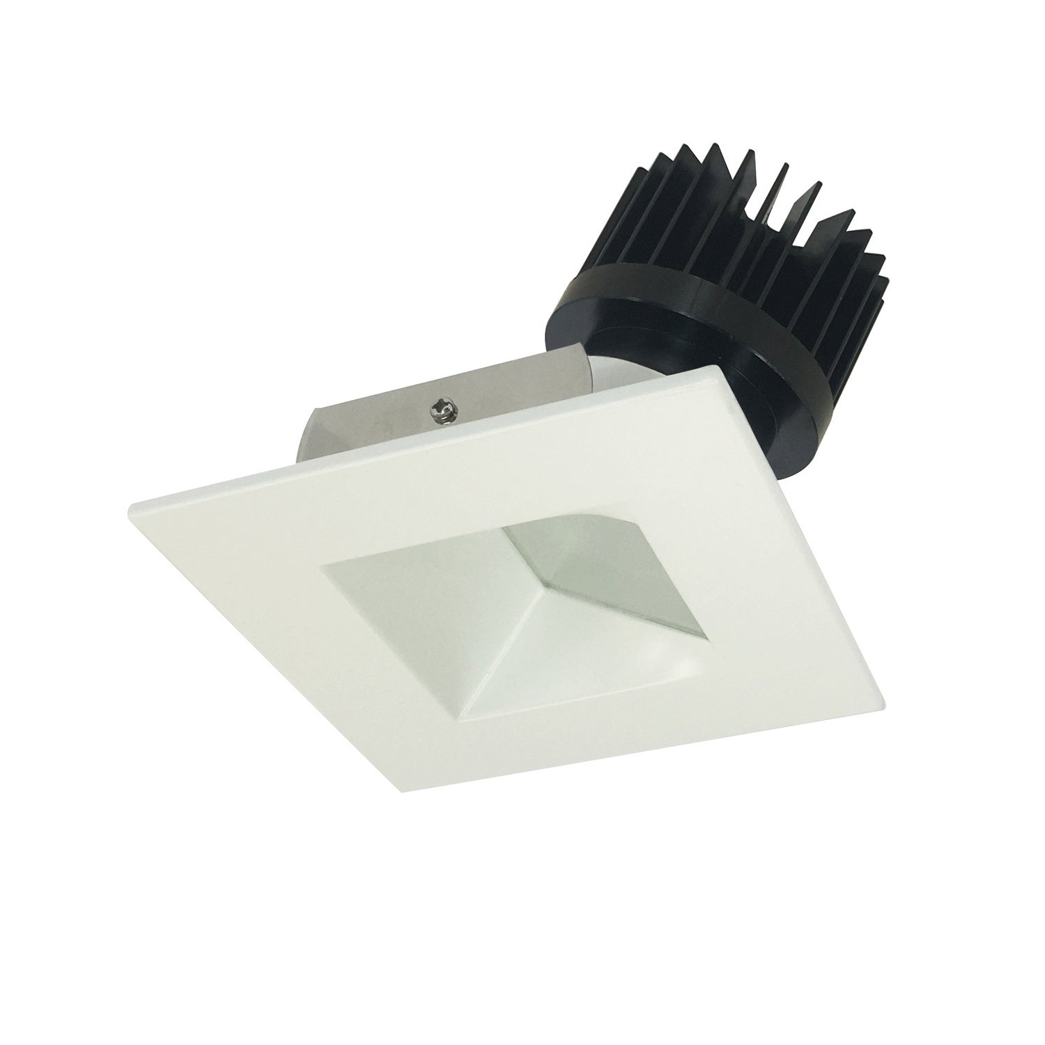 Nora Lighting - NIO-4SW27XMPW/HL - Non-Adjustable Trim - Rec Iolite - Matte Powder White Reflector / Matte Powder White Flange