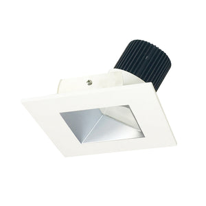 Nora Lighting - NIO-4SW30XHZMPW/10 - Non-Adjustable Trim - Rec Iolite - Haze Reflector / Matte Powder White Flange