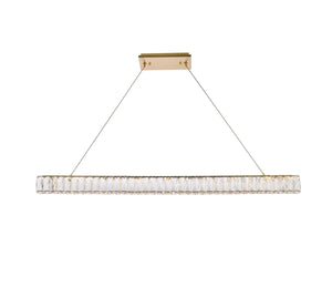 Elegant Lighting - 3502D47G - LED Linear Pendant - Monroe - Gold