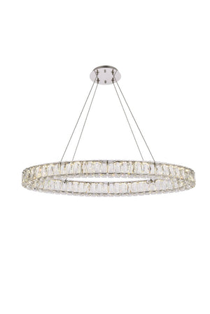 Elegant Lighting - 3503D36C - LED Pendant - Monroe - Chrome