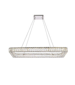 Elegant Lighting - 3504D42L1C - LED Pendant - Monroe - Chrome