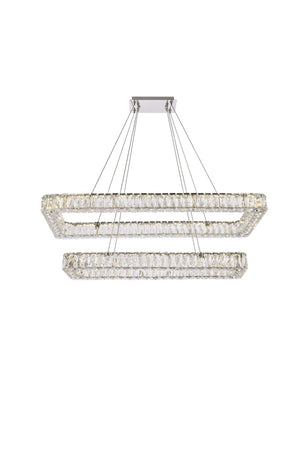 Elegant Lighting - 3504G42L2C - LED Pendant - Monroe - Chrome