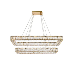 Elegant Lighting - 3504G42L2G - LED Pendant - Monroe - Gold