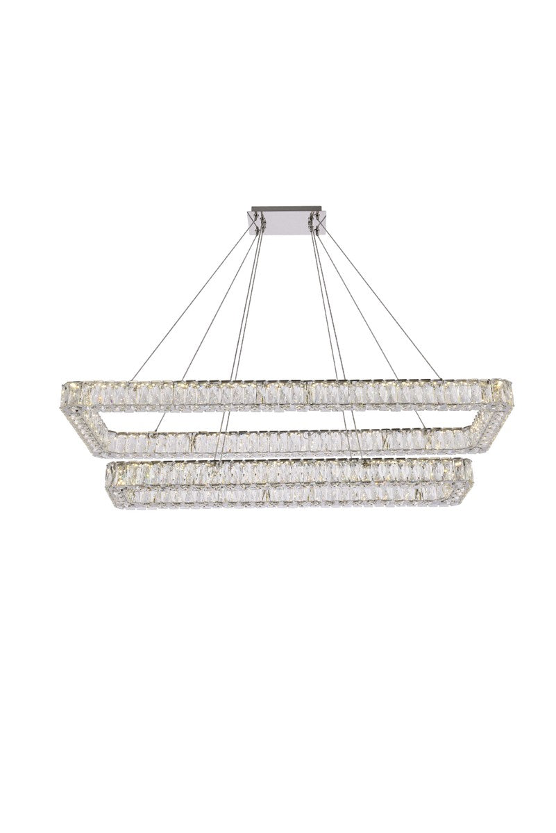 Elegant Lighting - 3504G50L2C - LED Pendant - Monroe - Chrome