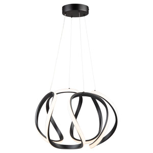 Artcraft - AC7638BK - LED Pendant - Mira - Black