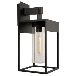 Artcraft - AC8270BK - One Light Outdoor Wall Mount - Weybridge - Black