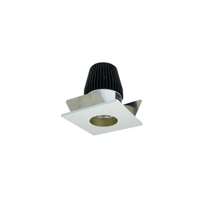 Nora Lighting - NIOB-1SNG27XCHMPW - Non-Adjustable Trim - Rec Iolite - Champagne Haze Reflector / Matte Powder White Flange