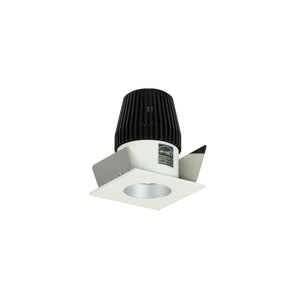 Nora Lighting - NIOB-1SNG27XHW - 1" Square Straight Regressed - Rec Iolite - Haze Reflector / White Flange