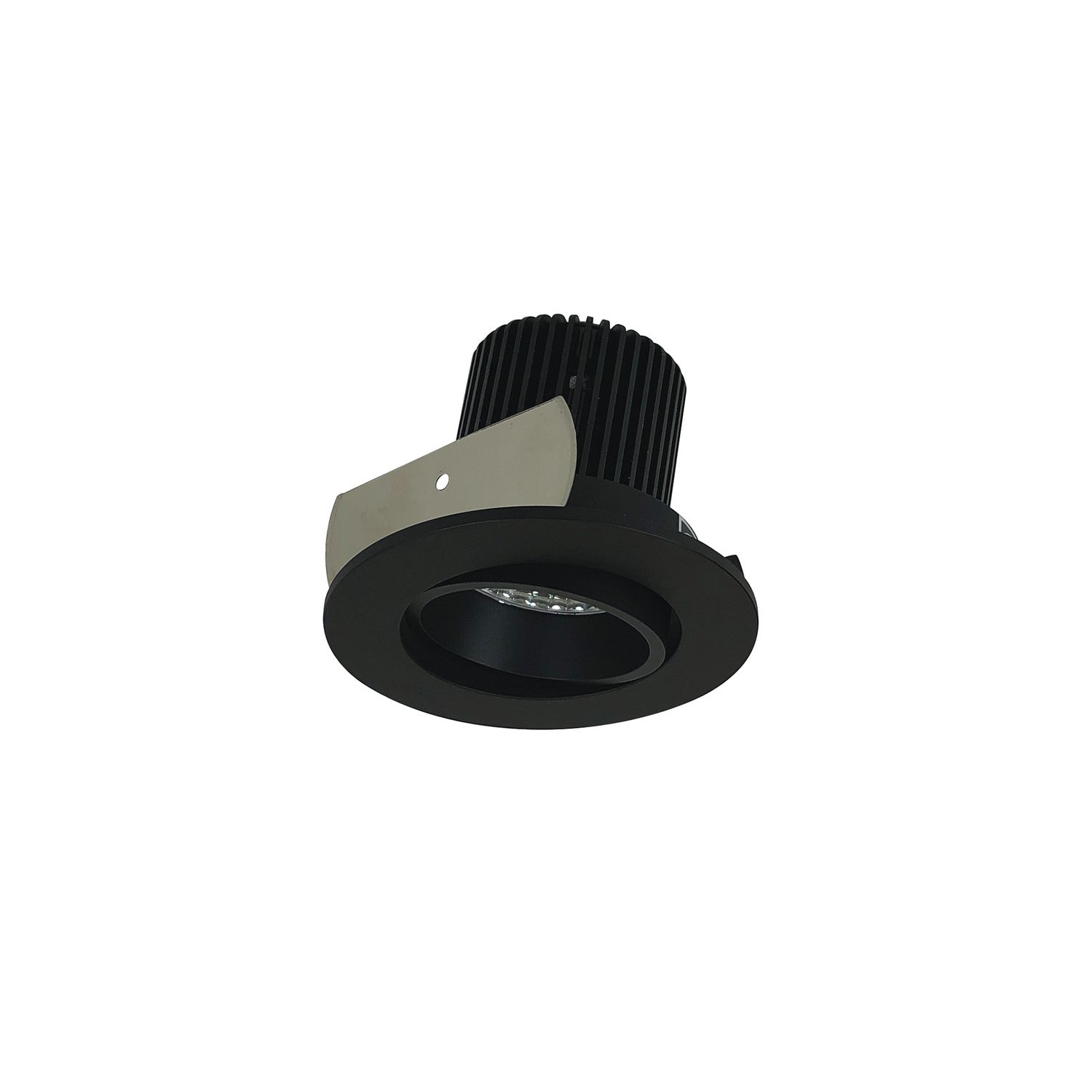 Nora Lighting - NIOB-2RC27XBB/10 - 2" Round Cone Reg. Adjustable, - Rec Iolite - Black Reflector / Black Flange