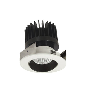 Nora Lighting - NIOB-2RC27XBW/HL - Adjustable Trim - Rec Iolite - Black Reflector / White Flange