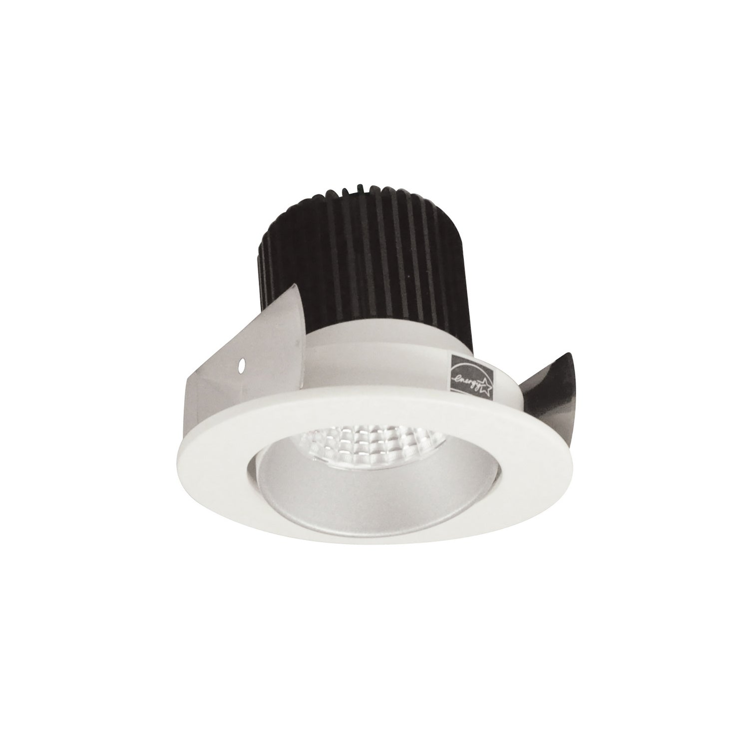 Nora Lighting - NIOB-2RC27XHZMPW/10 - Adjustable Trim - Rec Iolite - Haze Reflector / Matte Powder White Flange