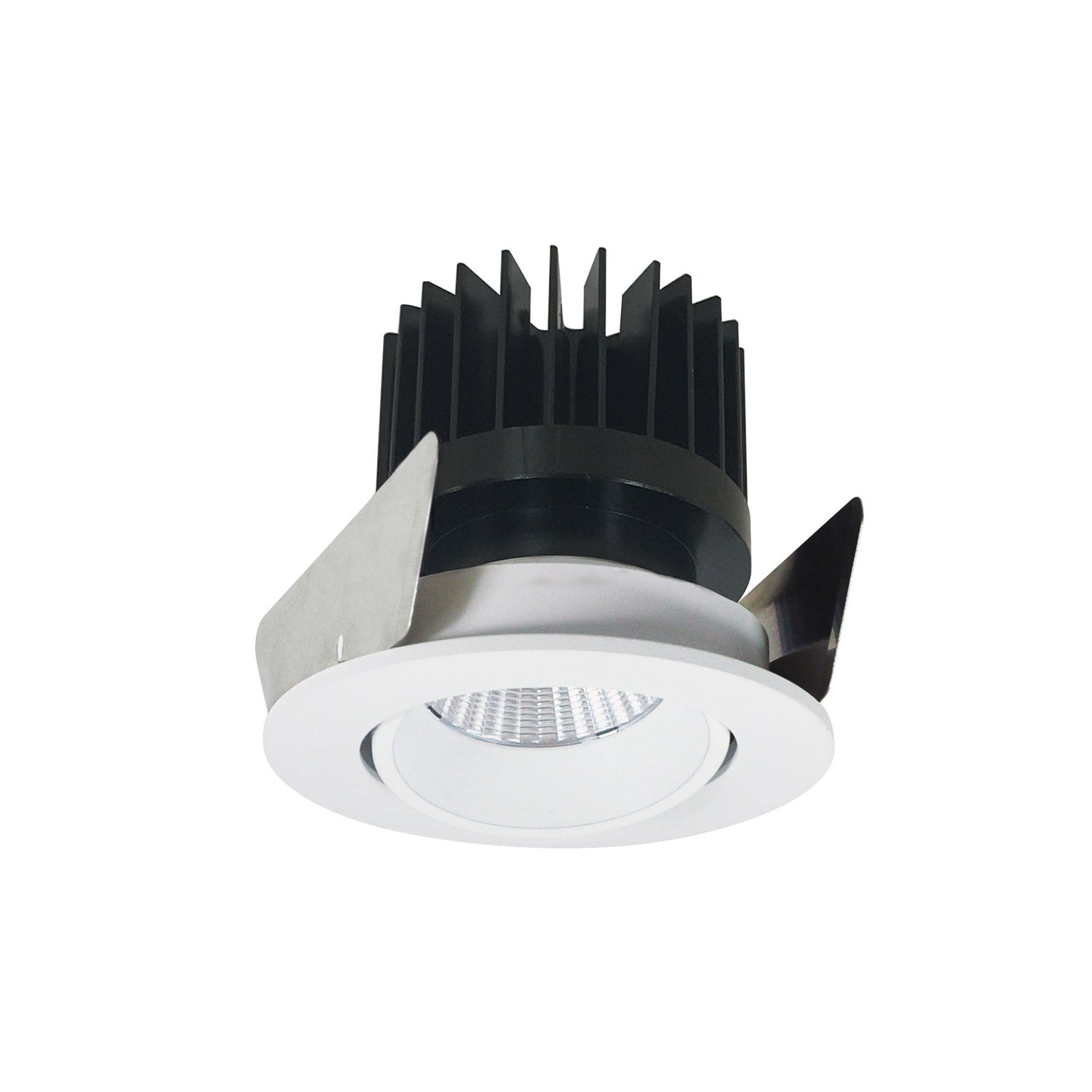 Nora Lighting - NIOB-2RC27XMPW/HL - Adjustable Trim - Rec Iolite - Matte Powder White Reflector / Matte Powder White Flange