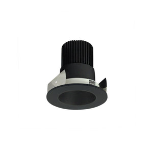 Nora Lighting - NIOB-2RNDC27XBB/10 - 2" Round Deep Cone Reg, - Rec Iolite - Black Reflector / Black Flange