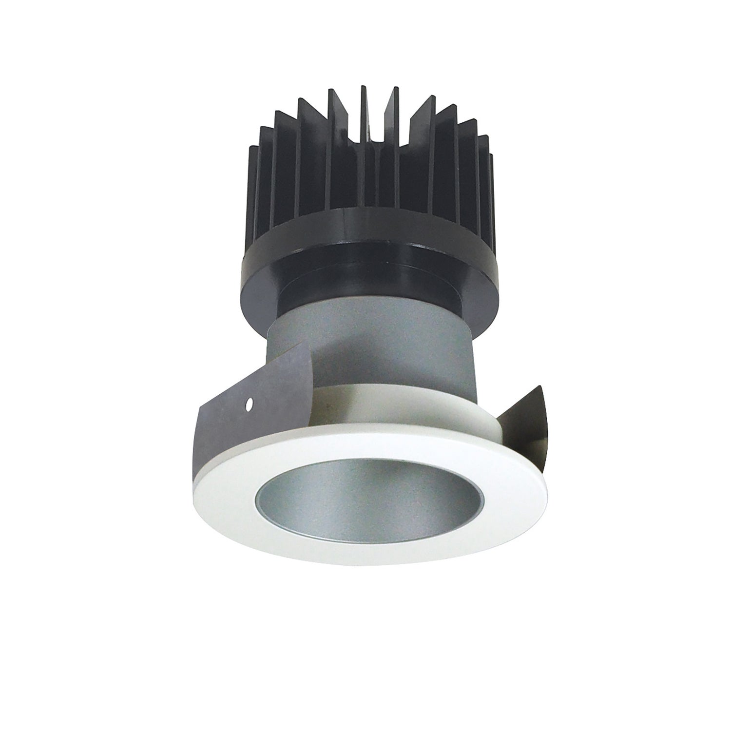 Nora Lighting - NIOB-2RNDC30XHZMPW/HL - Non-Adjustable Trim - Rec Iolite - Haze Reflector / Matte Powder White Flange