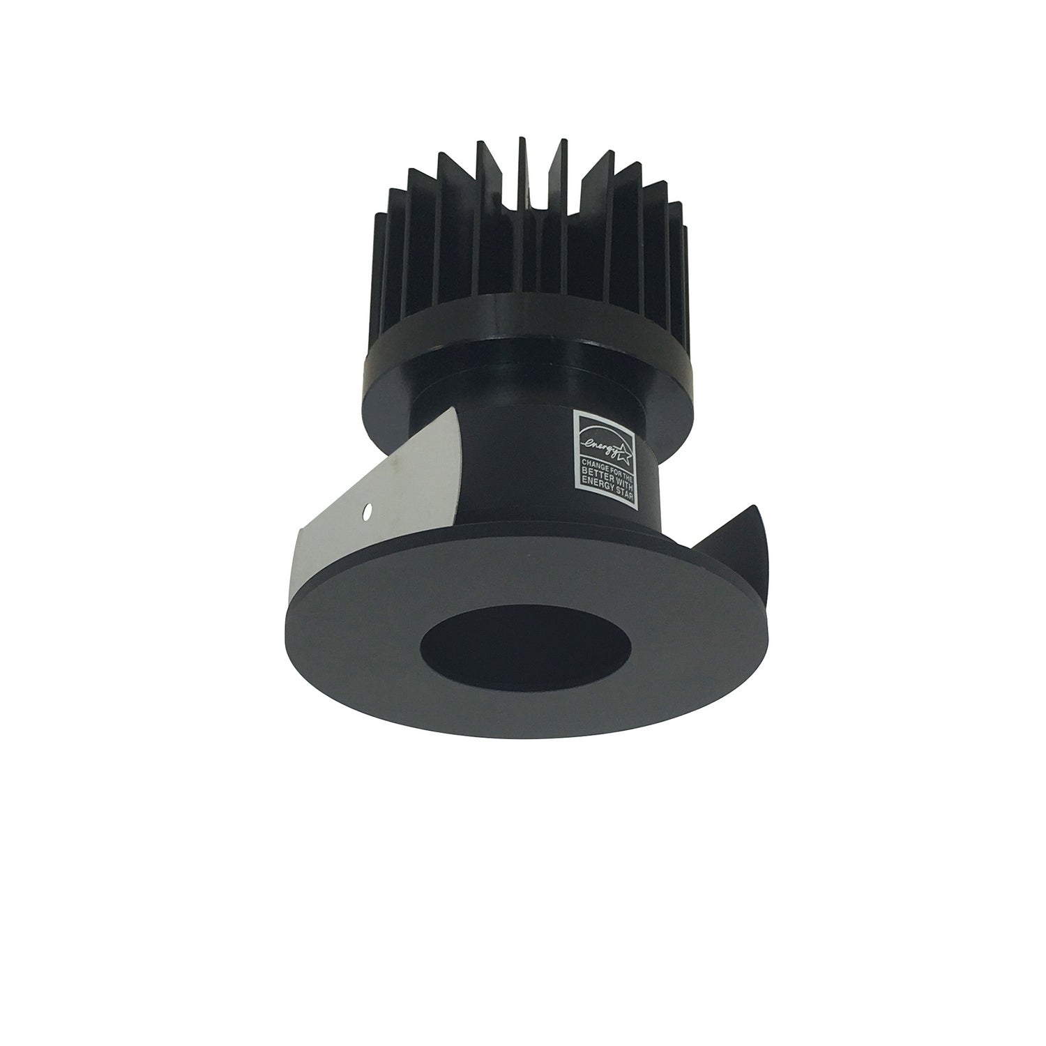 Nora Lighting - NIOB-2RPH27XBB/HL - Non-Adjustable Trim - Rec Iolite - Black Pinhole / Black Flange