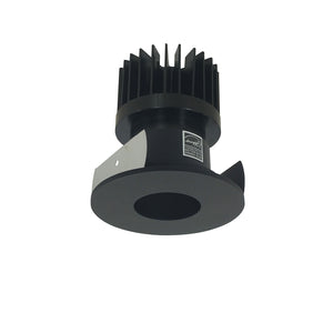 Nora Lighting - NIOB-2RPH40XBB/HL - Non-Adjustable Trim - Rec Iolite - Black Pinhole / Black Flange