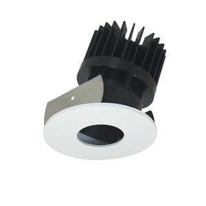 Nora Lighting - NIOB-2RPHA27XBMPW/HL - Trim - Rec Iolite - Black Pinhole / Matte Powder White Flange