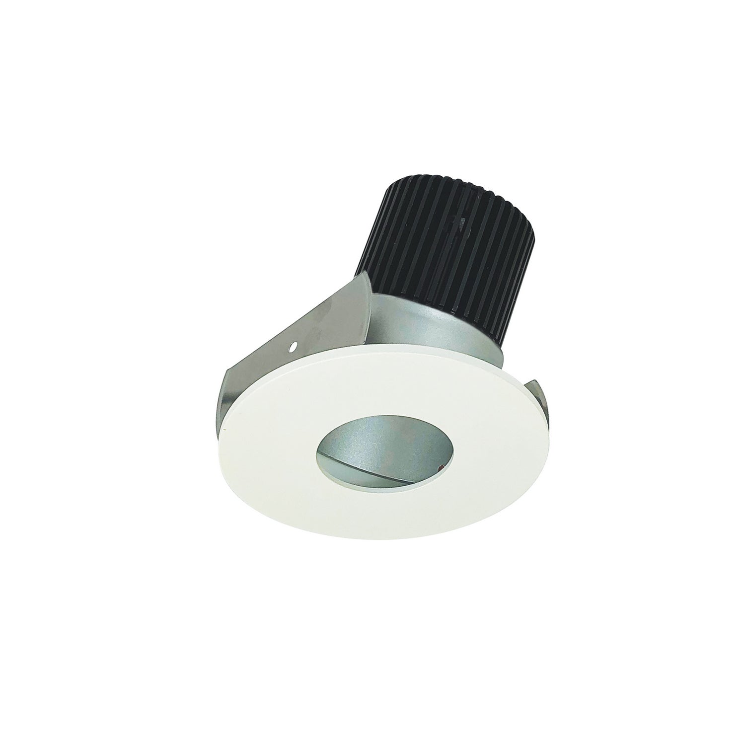 Nora Lighting - NIOB-2RPHA27XHZMPW/10 - 2" Round Pinhole Adj - Rec Iolite - Haze Pinhole / Matte Powder White Flange