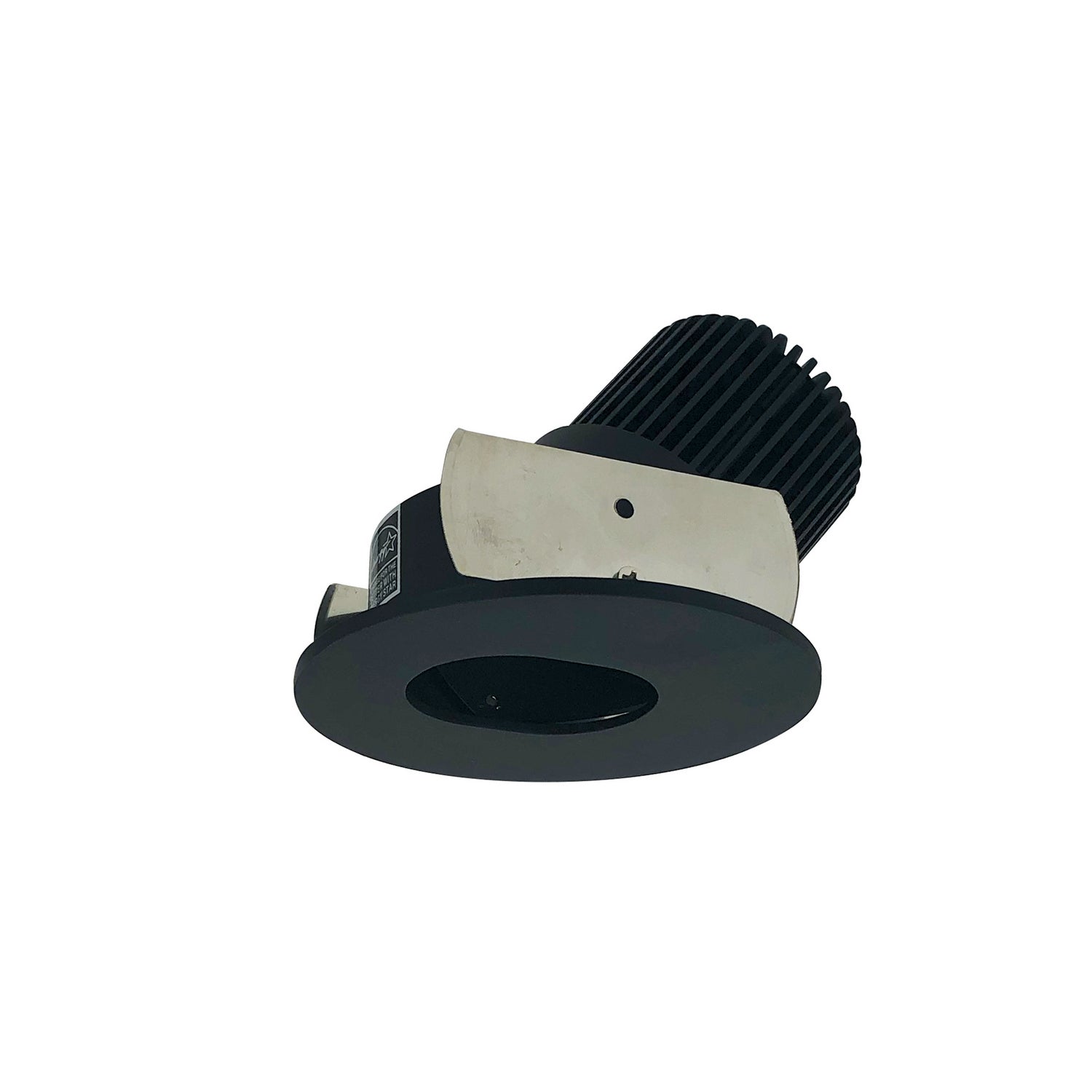 Nora Lighting - NIOB-2RSL27XBB/10 - 2" Round Slot, - Rec Iolite - Black Slot Aperture / Black Flange