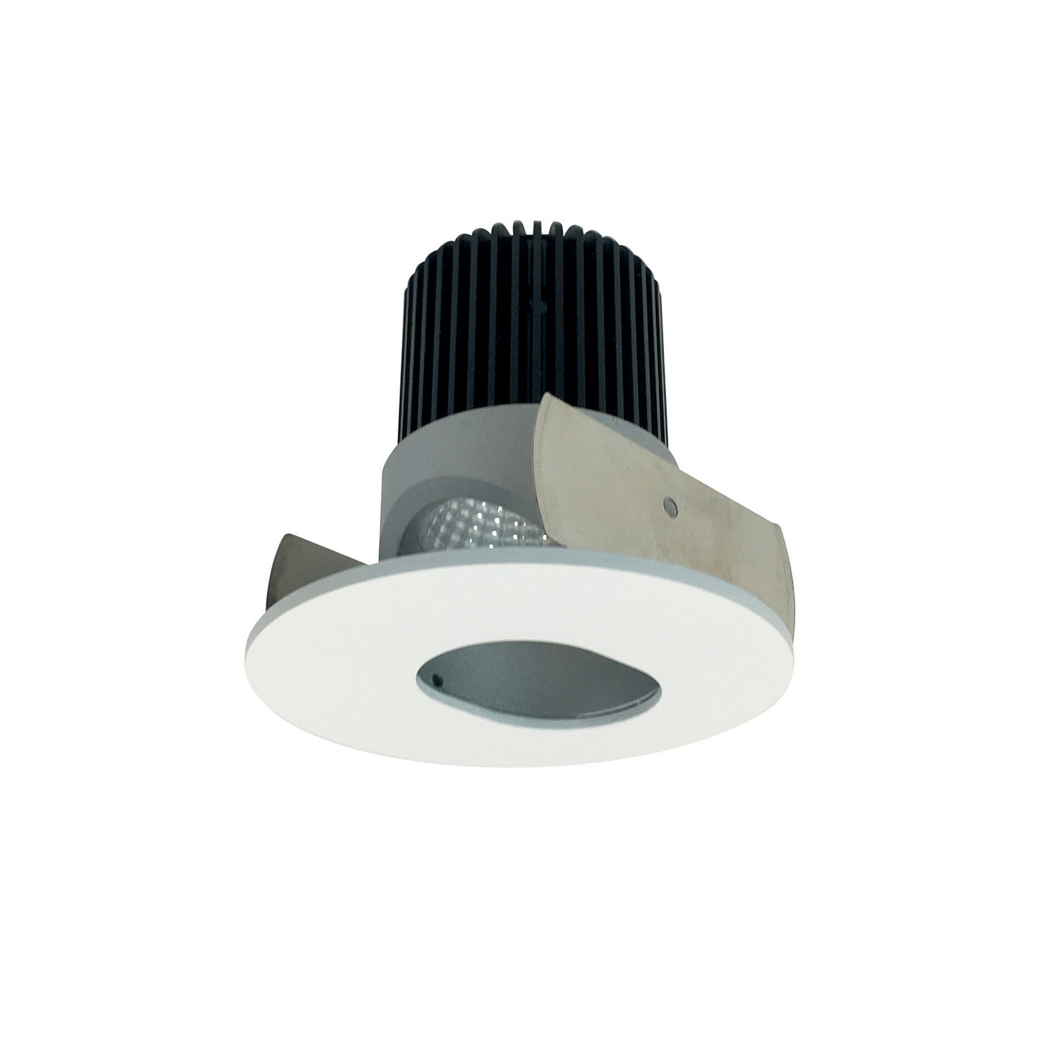 Nora Lighting - NIOB-2RSL27XHZMPW/10 - 2" Round Slot - Rec Iolite - Haze Slot Aperture / Matte Powder White Flange