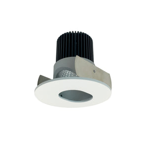 Nora Lighting - NIOB-2RSL27XHZMPW/10 - 2" Round Slot - Rec Iolite - Haze Slot Aperture / Matte Powder White Flange