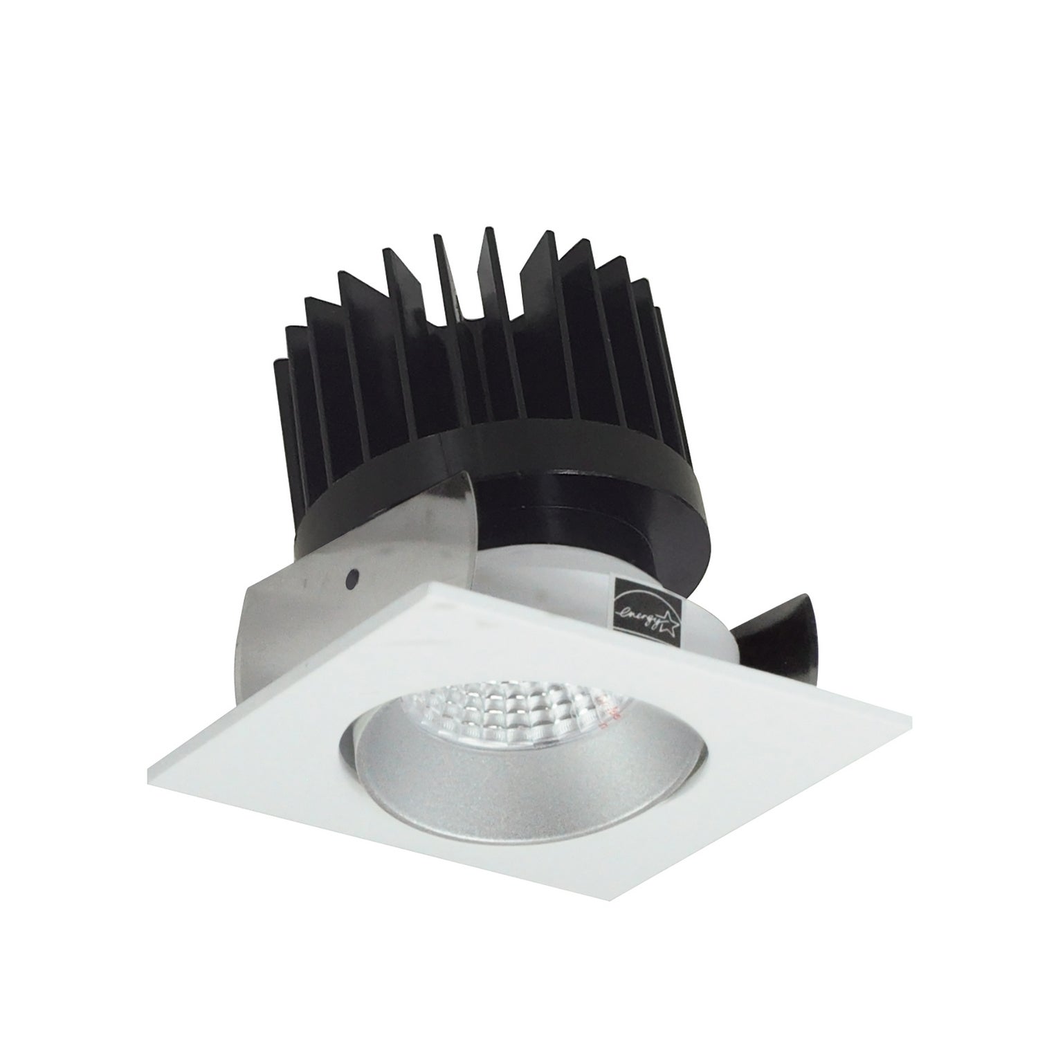 Nora Lighting - NIOB-2SC27XHZMPW/HL - Trim - Rec Iolite - Haze Reflector / Matte Powder White Flange