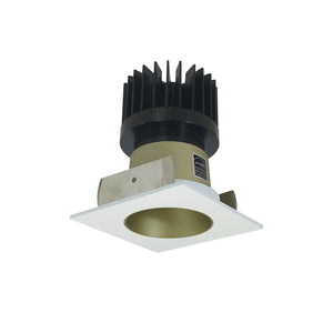 Nora Lighting - NIOB-2SNDC27XCHMPW/HL - Trim - Rec Iolite - Champagne Haze Reflector / Matte Powder White Flange