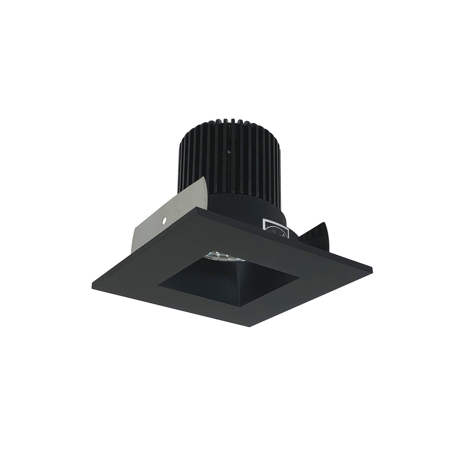 Nora Lighting - NIOB-2SNDSQ27XBB/10 - 2" Square Deep Square Regress, - Rec Iolite - Black Reflector / Black Flange